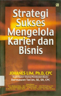 Image of STRATEGI SUKSES MENGELOLA KARIER DAN BISNIS