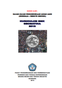 Image of Dasar-Dasar Penginderan Jarak Jauh (buku siswa)
