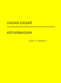 Image of Dasar-dasar Kefarmasian Semester 2 (buku siswa)