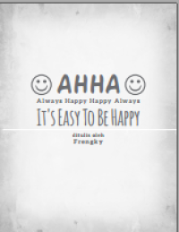 Image of It's easy to be happy