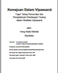 Image of Kemajuan Dalam Vipassana