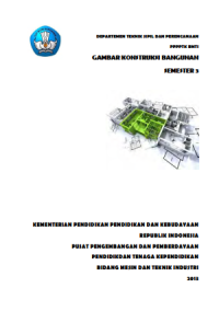 Image of Gambar Konstruksi Bangunan 3 (buku siswa)