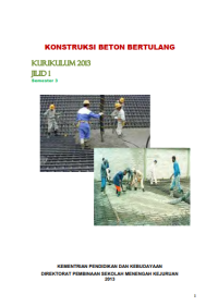 Image of Konstruksi Beton Bertulang 1 (buku siswa)