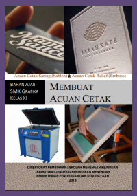 Image of Membuat Acuan Cetak 3 (buku siswa)
