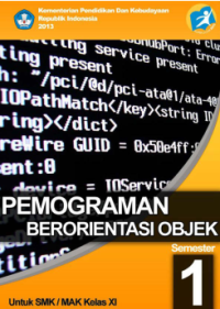 Image of Pemograman Berorientasi Objek 1 (buku siswa)