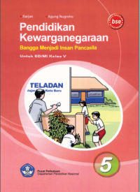 Image of Pendidikan Kewarganegaraan Bangga Menjadi Insan Pancasila 5 (buku umum)