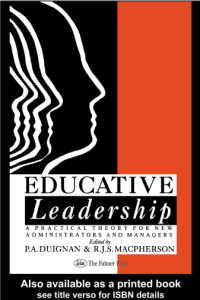 Image of Educative Leadership: A Practical Theory for New Administrators and Managers