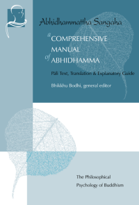 Image of A Comprehensive Manual A Comprehensive Manual A Comprehensive Manual of Abhidhamma of Abhidhamma The Abhidhammattha Sangaha of Acariya Anuruddha