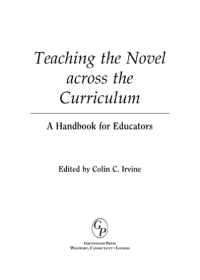 Image of Teaching The Novel Across The Curriculum