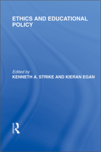 Image of ETHICS AND EDUCATIONAL POLICY