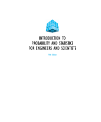Image of INTRODUCTION TO  PROBABILITY AND STATISTICS FOR ENGINEERS AND SCIENTISTS