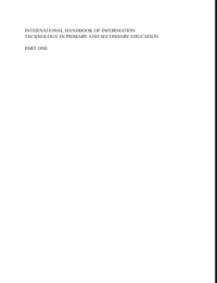 Image of International Handhook Of Information Technology In Primary And Secondary Education, Part one