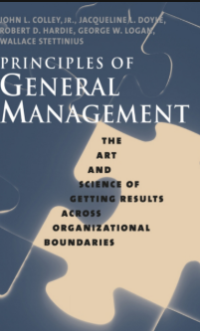 Image of Principles Of General Management