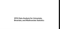 Image of SPSS Data Analysis For Univariate Bivariate And Multivariate Statistics