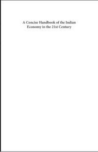 Image of A Consice Handbook Of The Indian Economy In The 21st Century