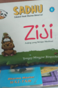 Image of Sadhu Sahabat Anak Dharma Universal Ziji Anjing Yang Belajar Meditasi