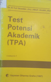 Image of Test Potensi akademik (TPA)