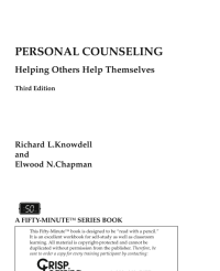 Image of Personal Counseling Halping Others Help Themselves