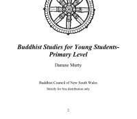 Image of Buddhist Studien For Yuong Stundetnts Primary Level