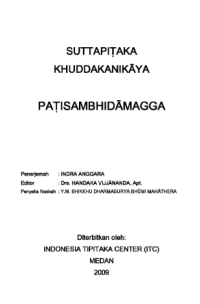 Image of SUTTAPITAKA ■
KHUDDAKANIKÄYA