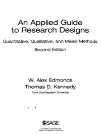 Image of An Applied Guide to Research Designs