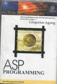 Image of Active Server Pages : ASP Programming