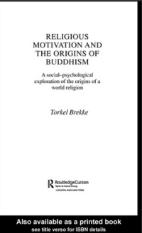 Image of RELIGIOUS MOTIVATION AND THE ORIGINS OF BUDDHISM
