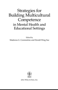 Image of Strategies for Building Multicultural Competence