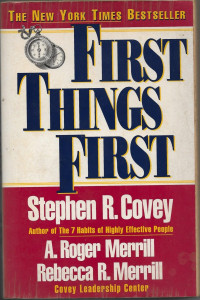 Image of First Things First