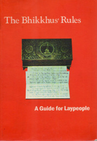 Image of The Bhikkus' Rules : a guide for laypeople